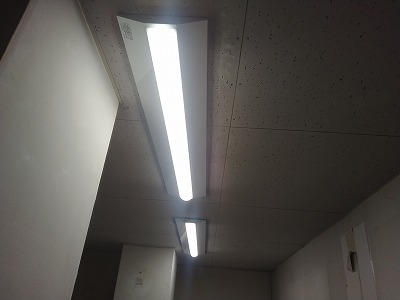 照明器具LED化工事